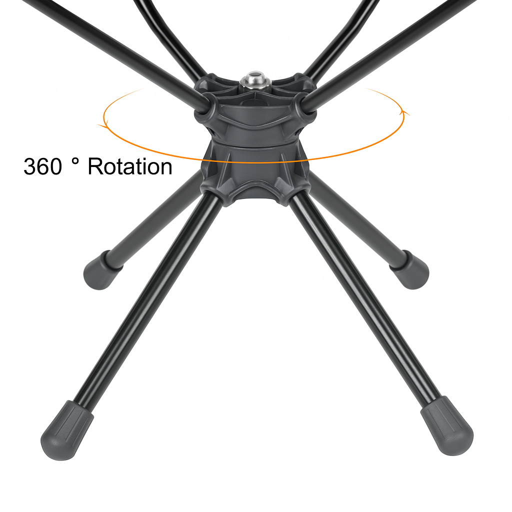360 Degree Swivel Camping Chair For Campers Quick Setup | Lersk