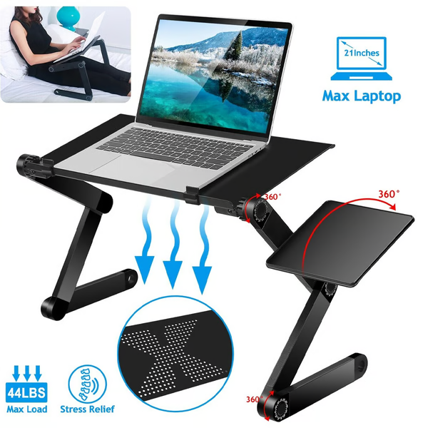 Flex 360 Degree Ergonomic Laptop Stand For Remote Workers | Lersk