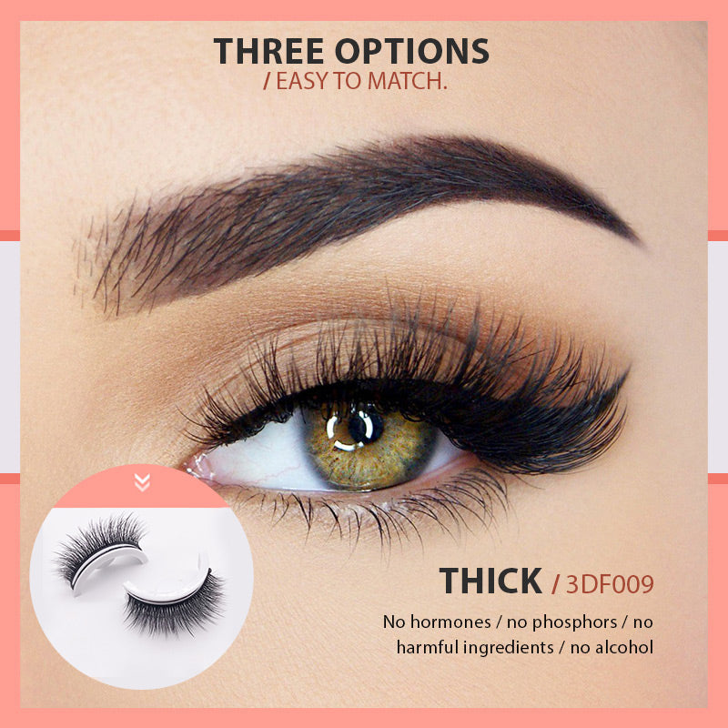 Gift Reusable Self-Adhesive Eyelashes | Lersk