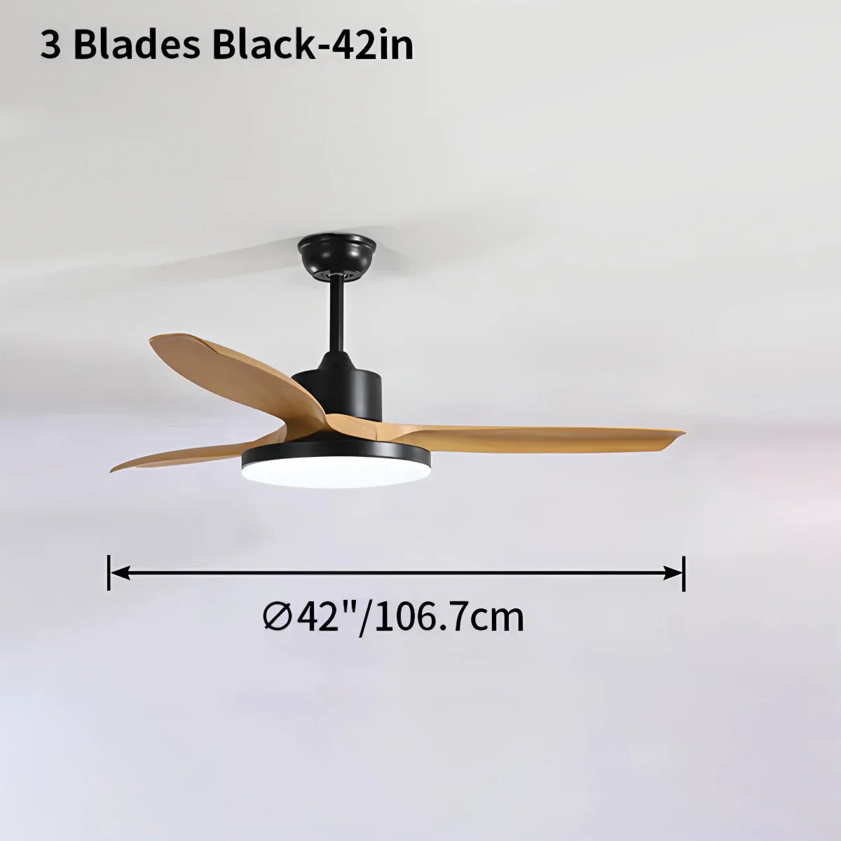 Stropní ventilátor Scandi oboustranný s osvětlením | Lersk