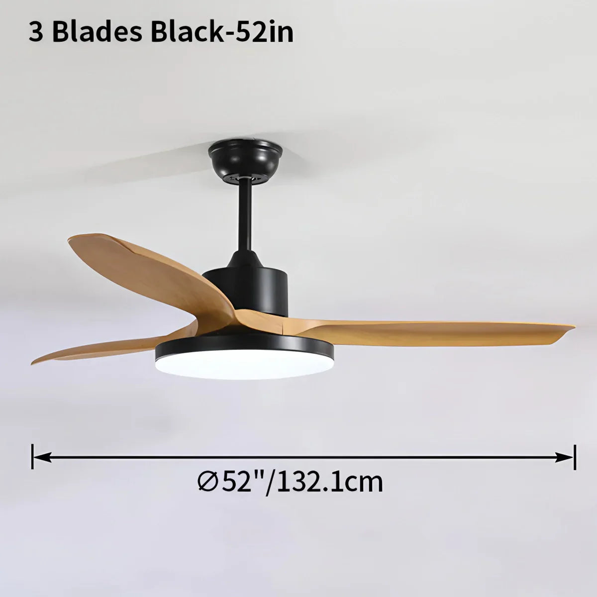 Stropní ventilátor Scandi oboustranný s osvětlením | Lersk
