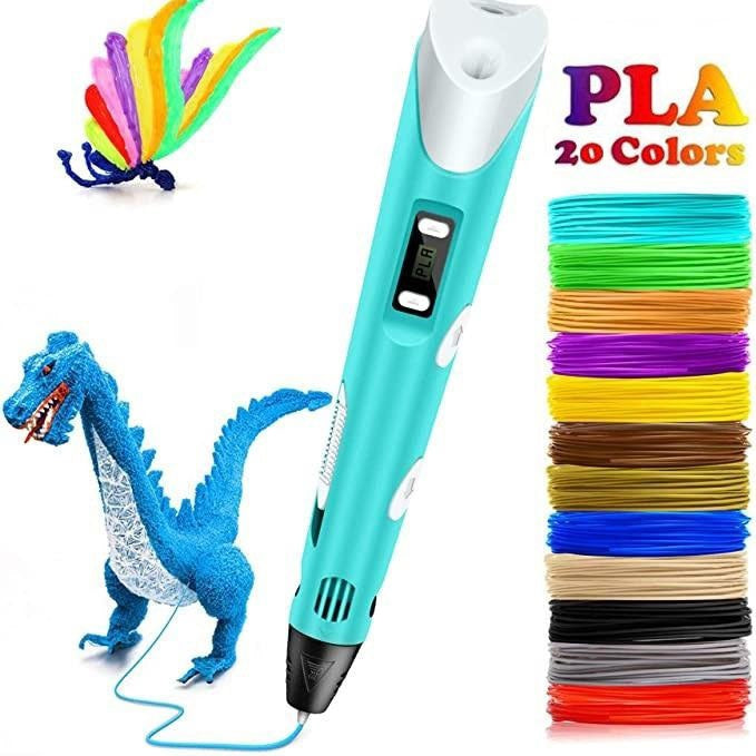 LumaNova 3D Printing Pen With 20 Colors, 100m Filament | Lersk