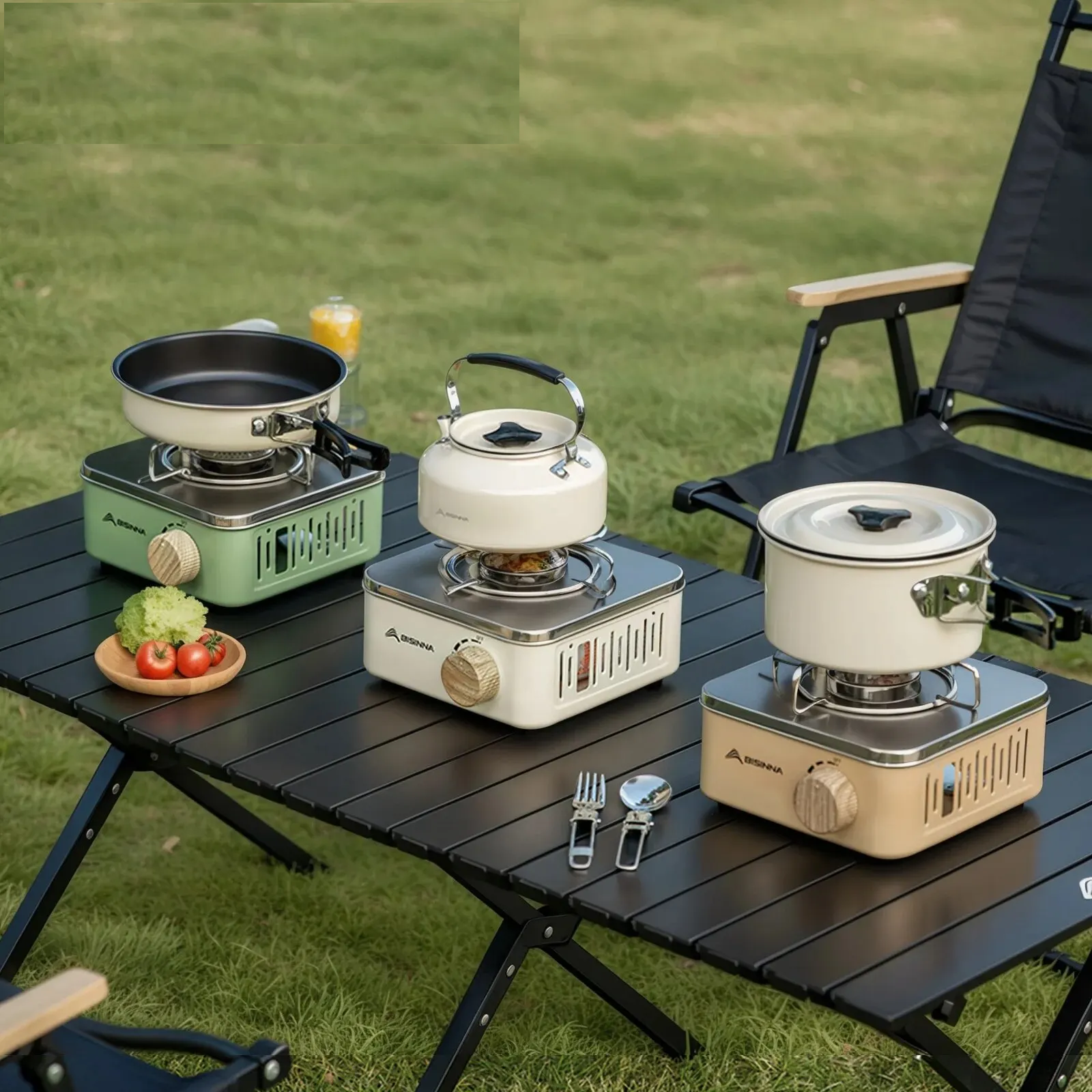 TerraFlame 2800W Lightweight Portable Gas Camping Stove | Lersk