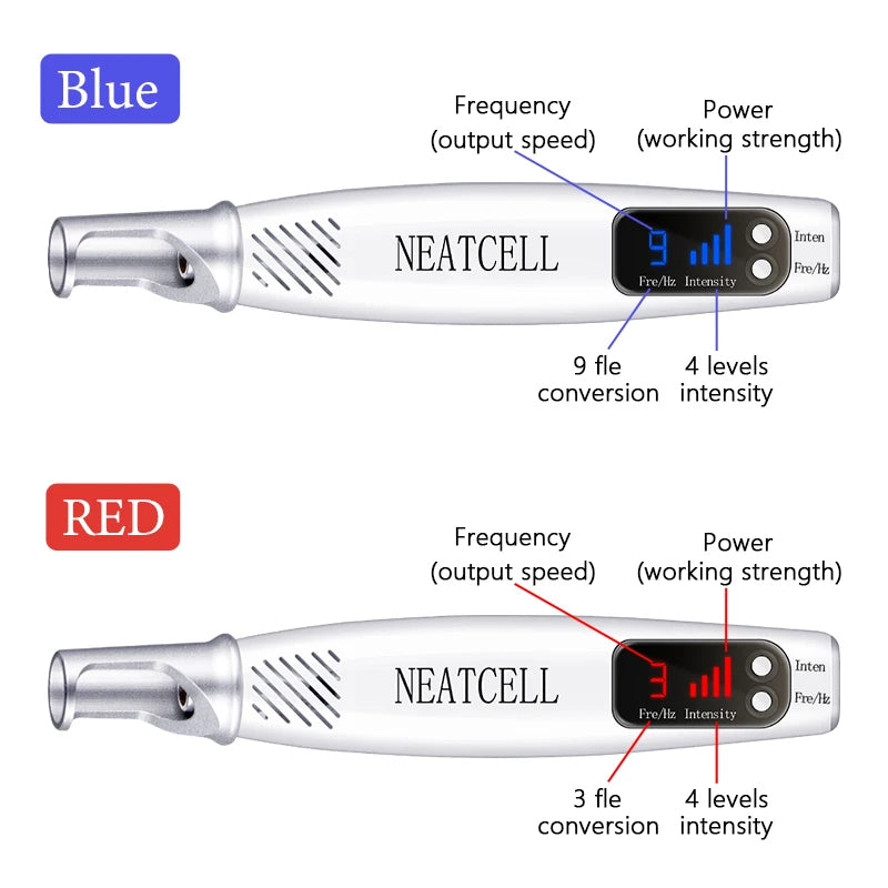 Intelligenter Laser-Stift zur Tattoo-Entfernung für die Entfernung von Muttermalen, Sommersprossen, Akne und Tattoos – jetzt | Lersk