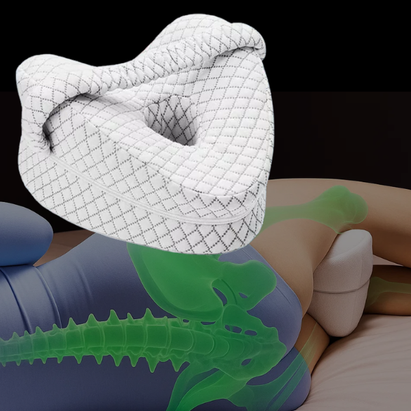 ErgoEase Memory Foam Knæpude til Sidesovende | Lersk