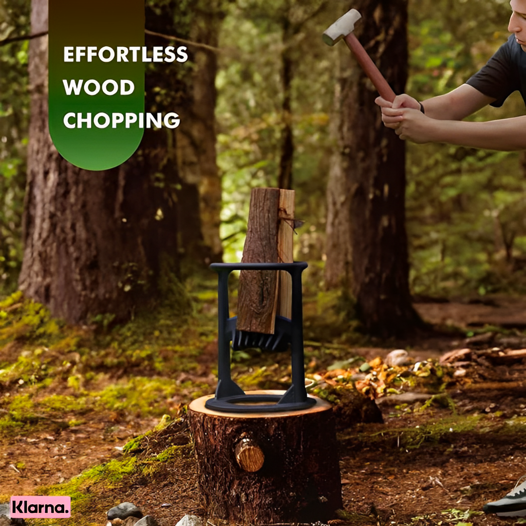 EmberCrest Blade-Free Wood Splitter for Easy Chopping | Lersk