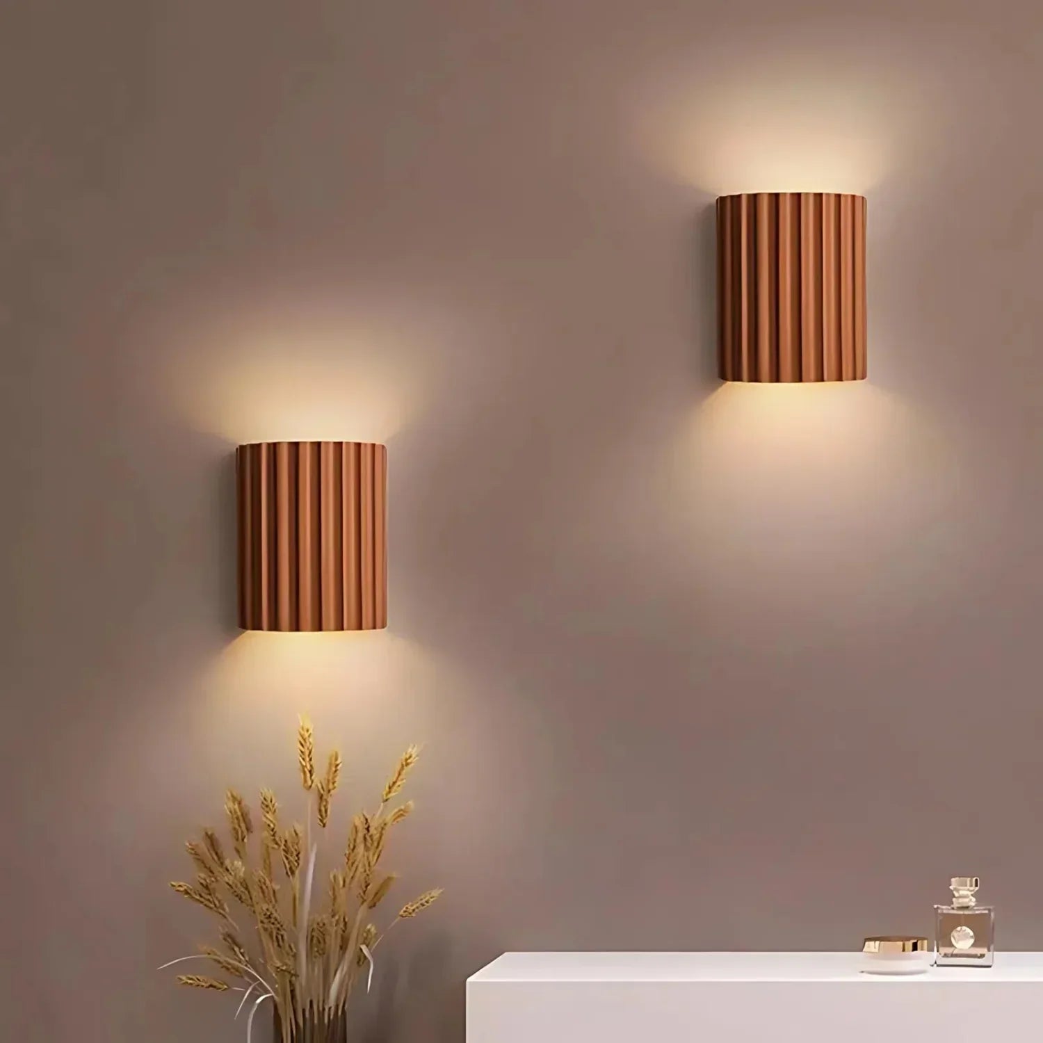 Minimalistická nástěnná lampa s jemným ambientním světlem pro moderní domovy | Lersk