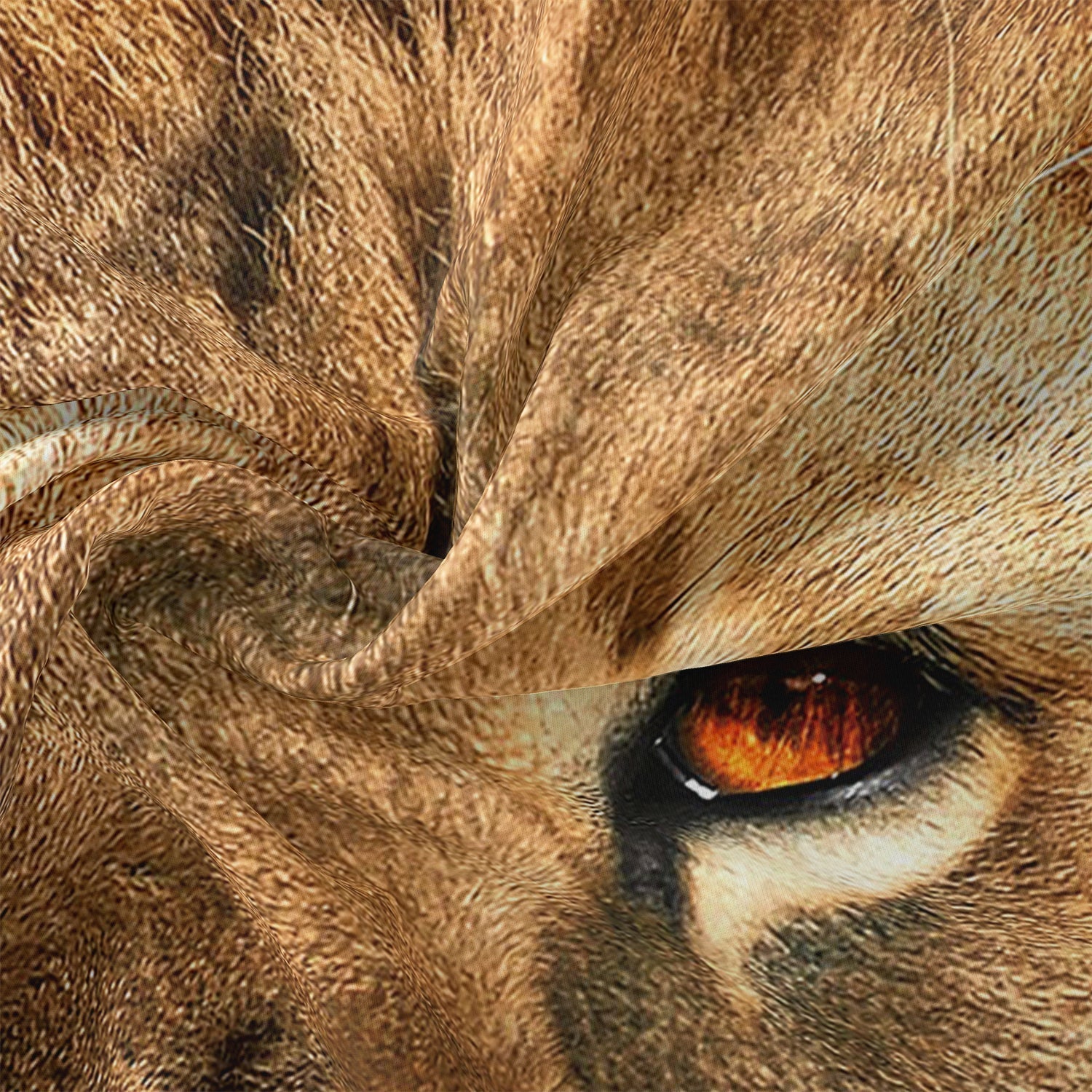 SavannaRoar | Housse de couette avec imprimé lion d'Afrique | Lersk