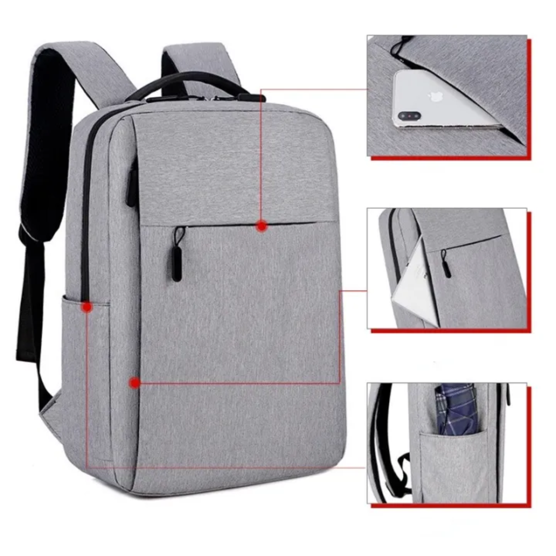 UrbanGuard Diebstahlsicherer Rucksack | Schlanker Schutz für Ihre Habseligkeiten | Lersk