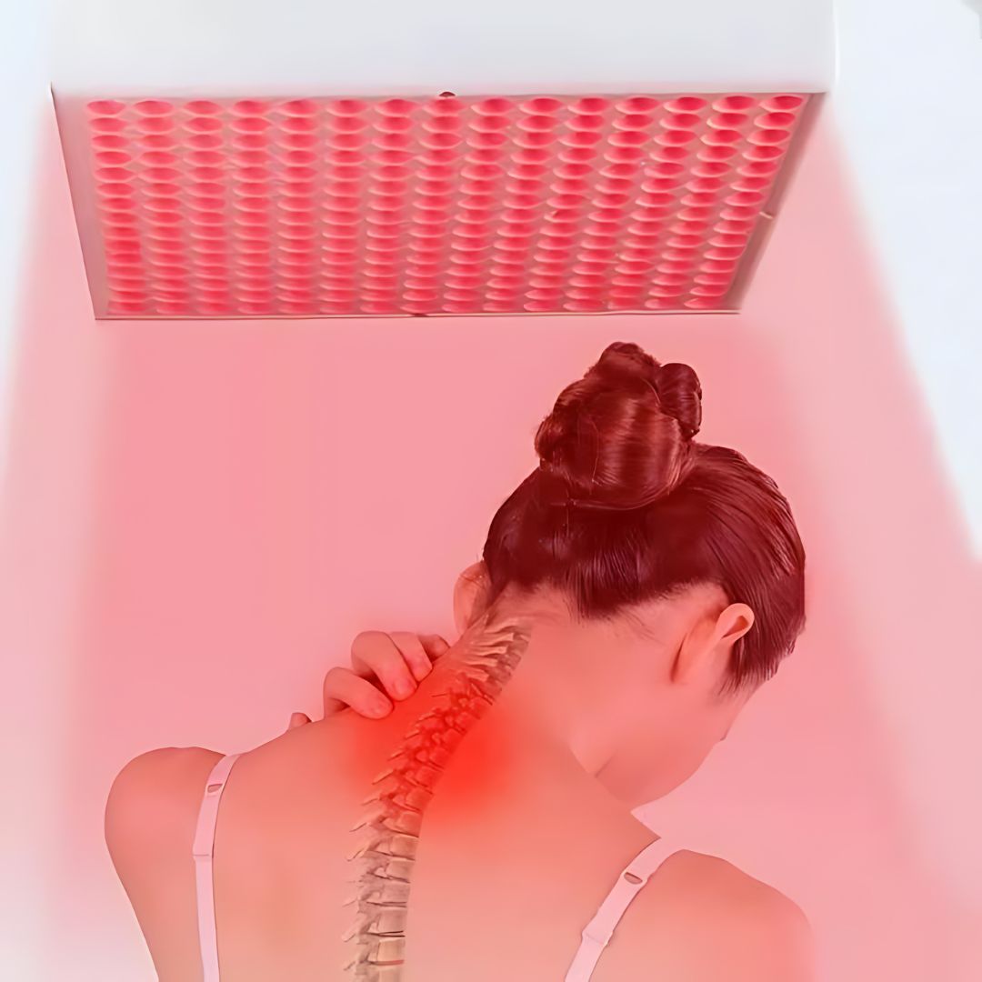 Lampada per terapia a luce rossa SolaraLift per recupero del sonno, sollievo dal dolore e salute della pelle | Lersk