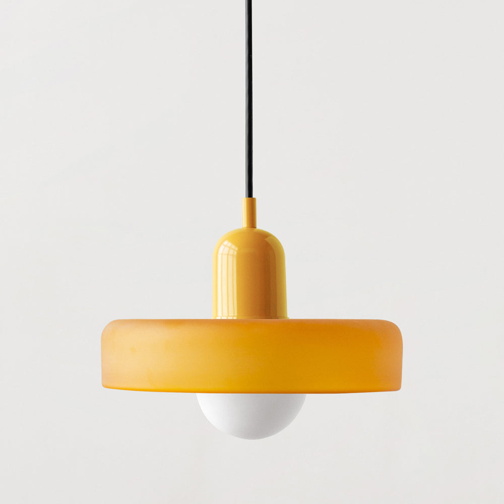 Liora Bauhaus Colored Glass Pendant Light With Adjustable Height | Lersk