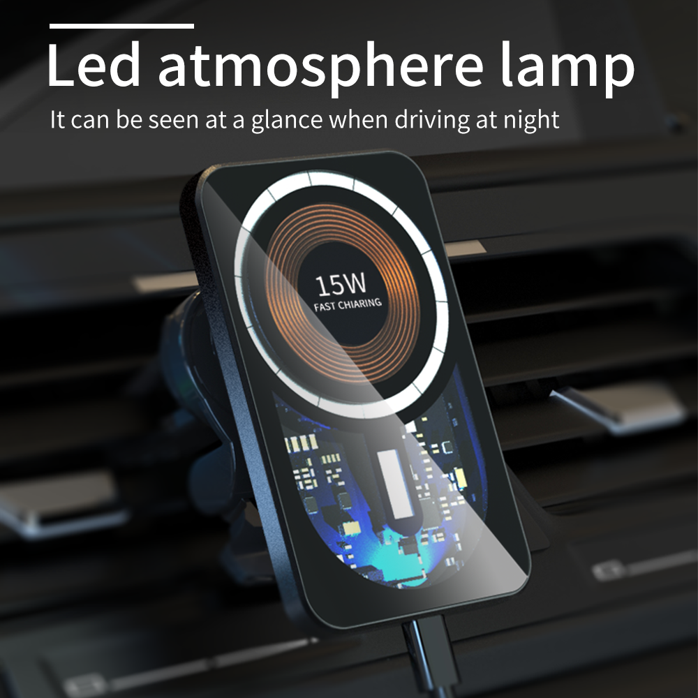 Slim Clear Magnetic Car Charger | Lersk