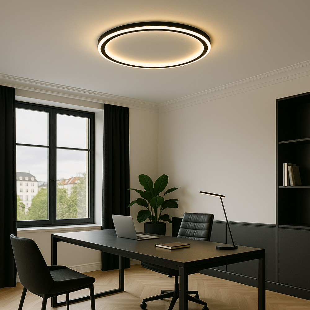 SkagaNova Nordic Dimmable Led Ceiling Light In Warm White | Lersk