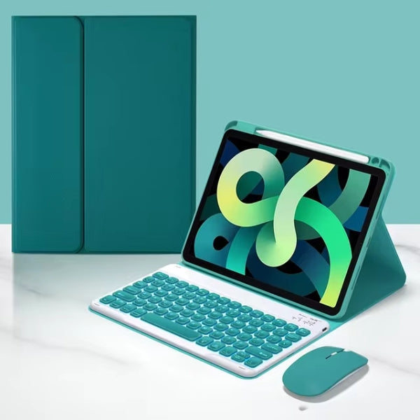 Trådløst tastaturcover til iPad med roterende design til iPad-entusiaster og tabletbrugere | Lersk