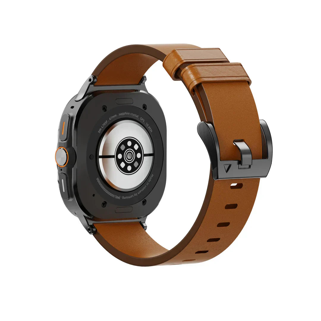 Cinturino in pelle Valoren per Samsung Galaxy Watch Ultra | Lersk