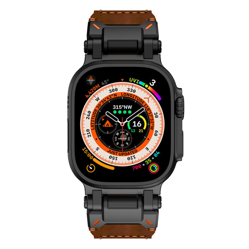 Nomad | Crazy Horse Lederarmband für Apple Watch | Lersk