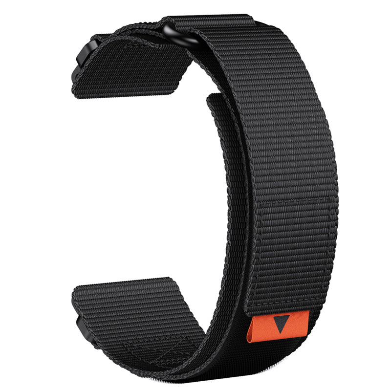 RidgeLine Taktisches Nylon-Uhrenarmband kompatibel mit Garmin Tactix & Fenix 8/7/7X/6/6X
