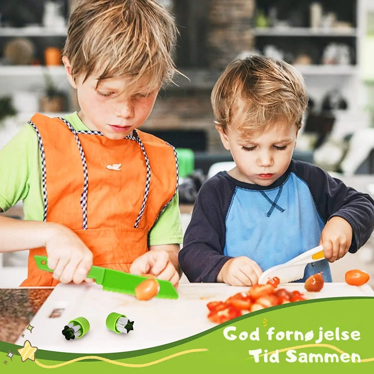 KidoChef Safe Kitchen Set for Kids Fun Cooking Kit Bundle
