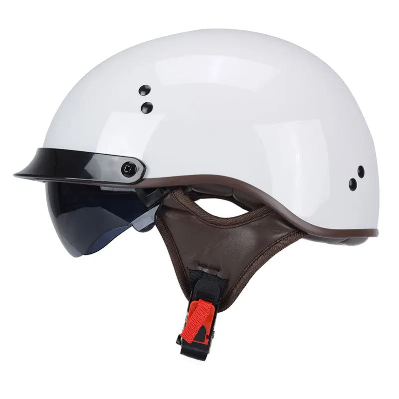 Casque de lunettes AeroShield avec sécurité DOT et visière UV pour conduite urbaine | Lersk
