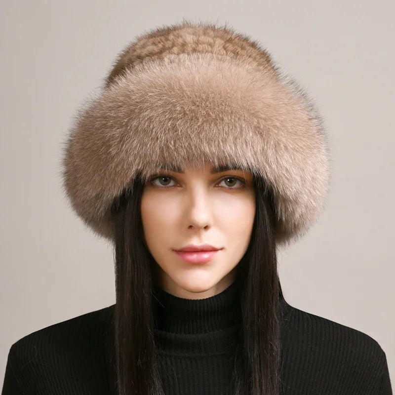 Novaine Mink Fur Hat for Winter Warmth and Timeless Style | Lersk