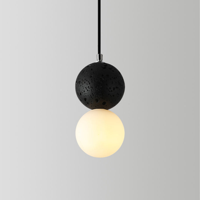 Valentina LED Pendant Lights Glass Globe For Dining Table | Lersk
