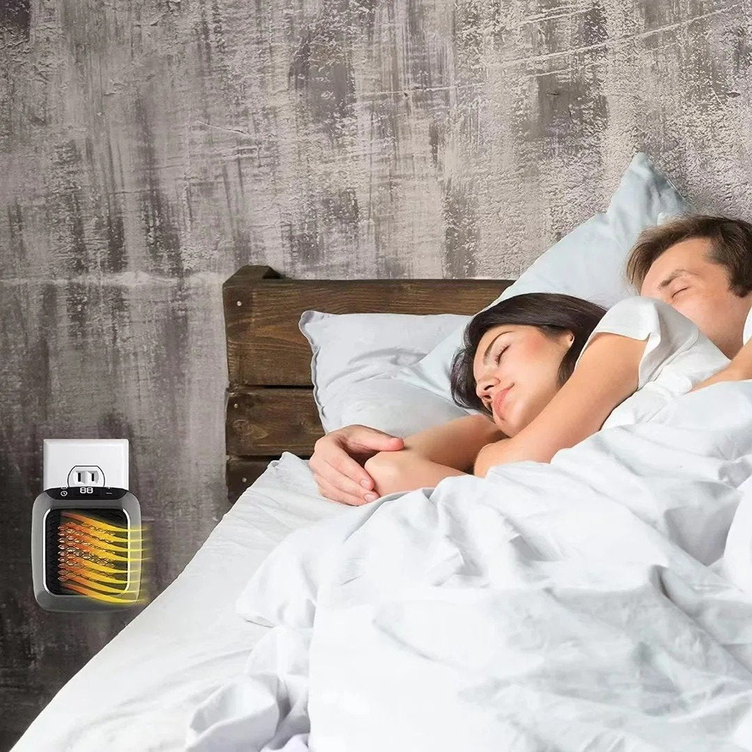 ThermaNook 800W Mini bærbar keramisk varmeapparat til hjemmet | Lersk