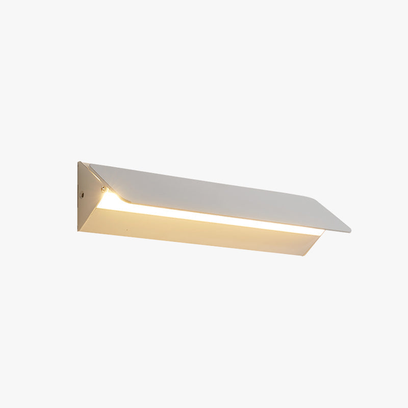 NovaLume LED Metall Innen-Wandlampe drehbar Weiß | Lersk