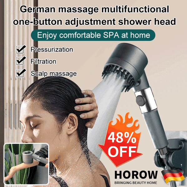 FluxFlow Showerhead Pro 200% Stronger Water Pressure | Lersk