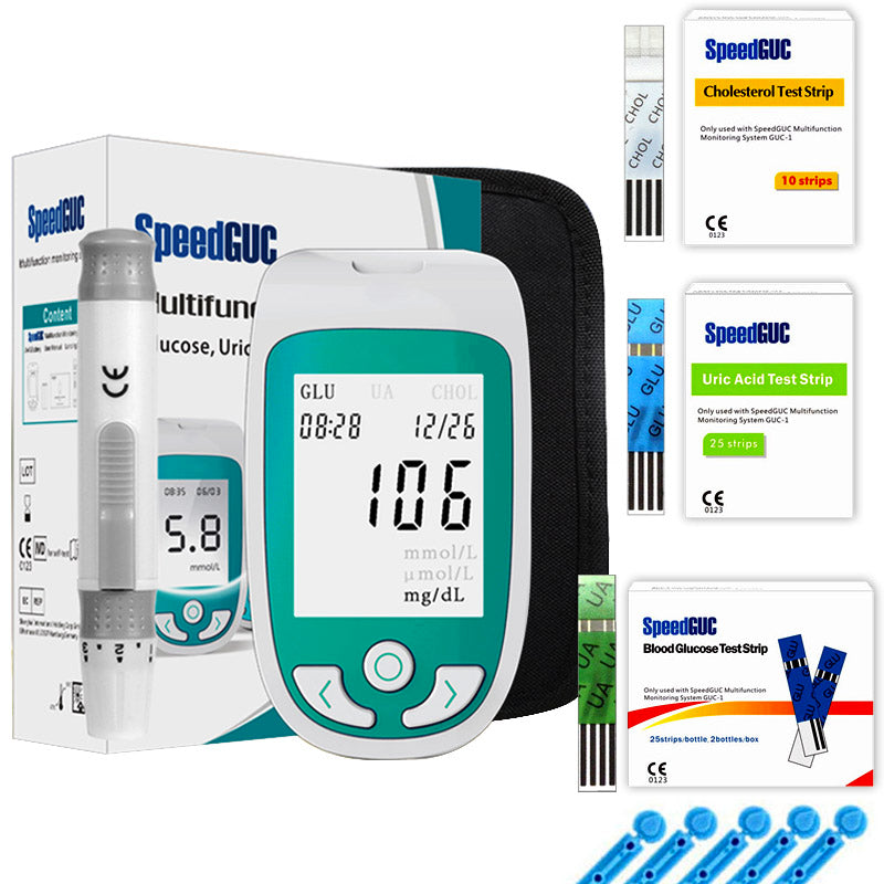 Moniteur de santé AstraGuard : Cholestérol, Glucose et Acide Urique | Lersk