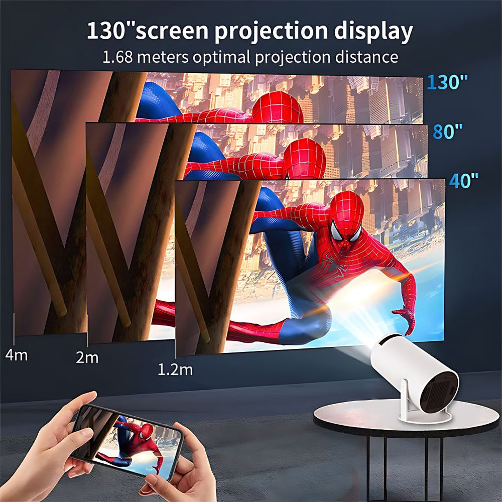 Avenro | Mini 4K Handheld Projector With Auto Keystone | Lersk