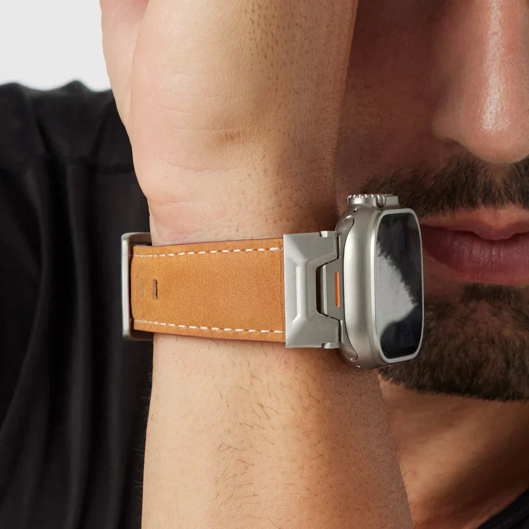 Rivora Leather Band For Apple Watch | Lersk
