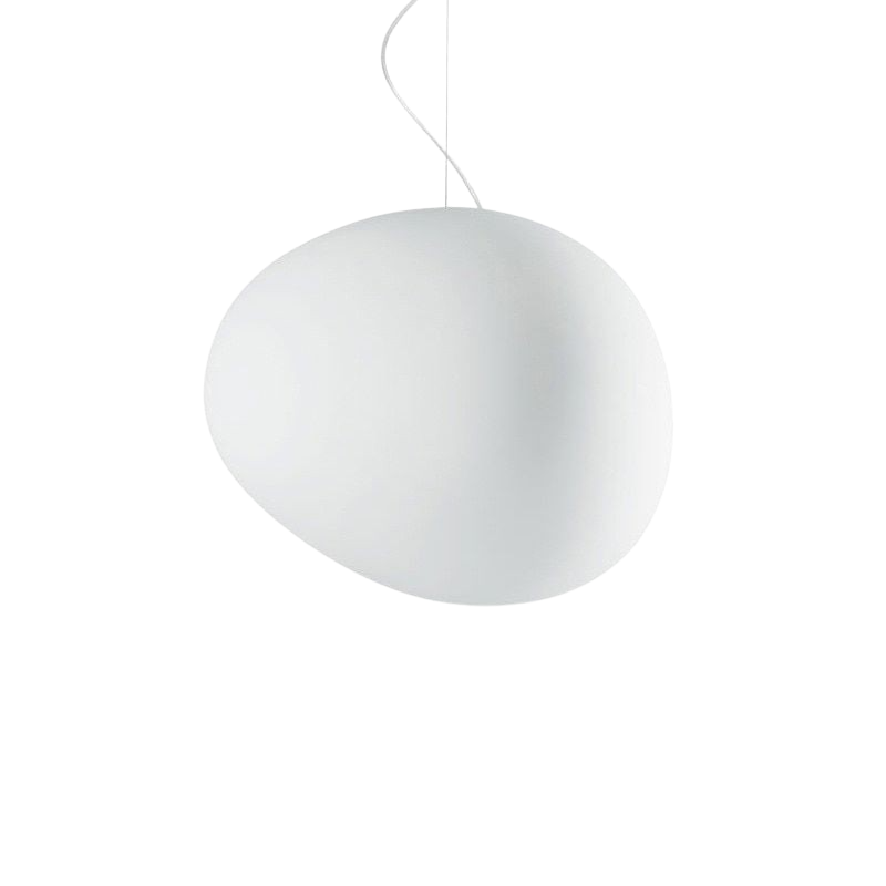 Lampada a sospensione Georg in vetro soffiato a mano, illuminazione elegante e moderna per arredamento casa contemporaneo | Lersk