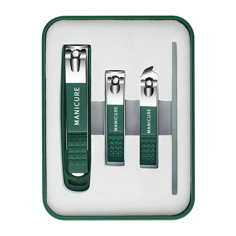 Set profesional de cortaúñas para el cuidado y arreglo diario de uñas, herramientas para el hogar y salón | Lersk