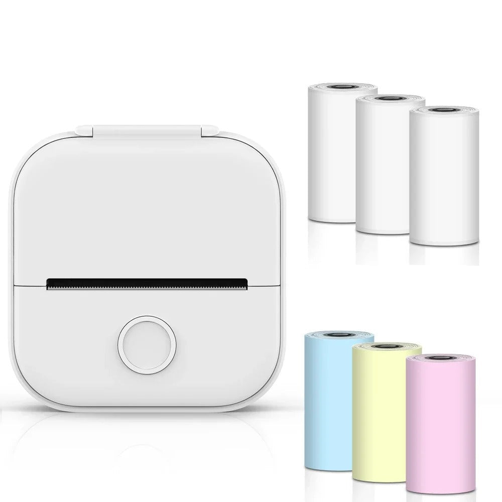 Stampante portatile mini Bluetooth senza inchiostro per stampa foto istantanea da smartphone | Lersk