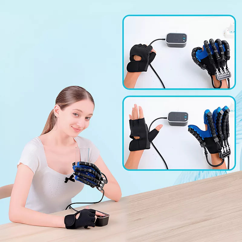 Guanto Robotico NeuroFlex, Velocità Regolabile per Riabilitazione da Ictus | Lersk