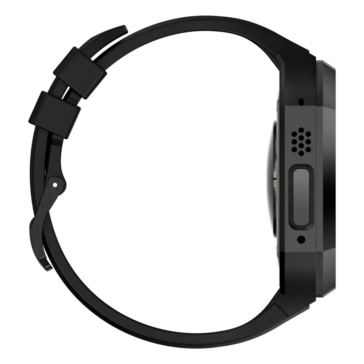 AeroCuff Fluoro Rubber Apple Watch-rem med rustfrit stålhus | Lersk