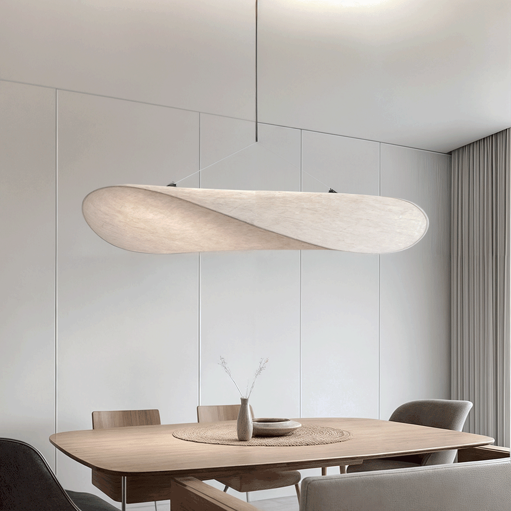 Lyra Premium Seidenblatt-LED-Kronleuchter mit Nordic Glow | Lersk