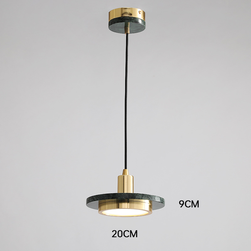 Lampada a sospensione in marmo dallo stile moderno ed elegante per interni | Lersk