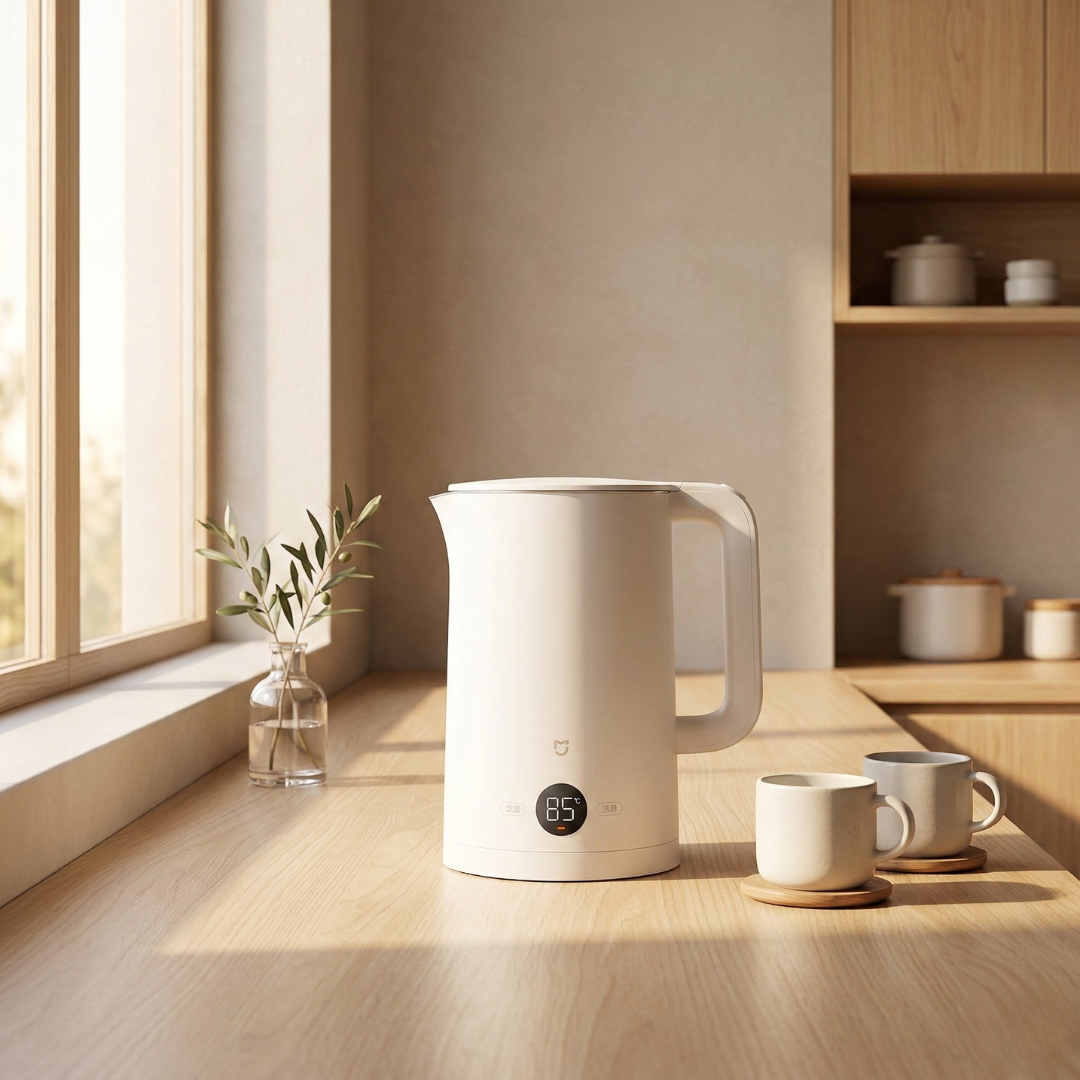 Bollitore Elettrico in Acciaio Inossidabile Capacità 1,7L per Cucina Domestica | Lersk