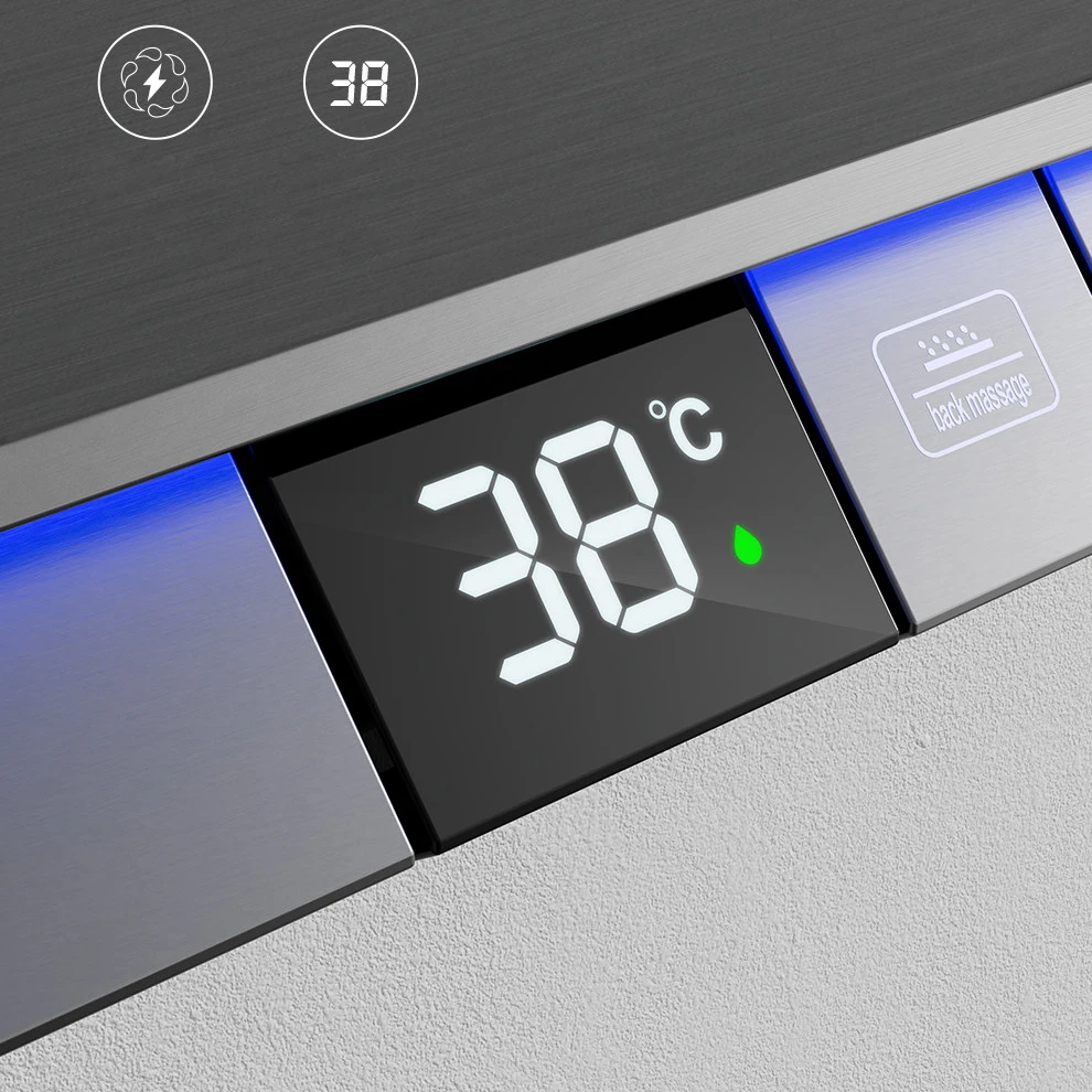 Averon Luxury Bath And Shower System With Smart Digital Display | Lersk