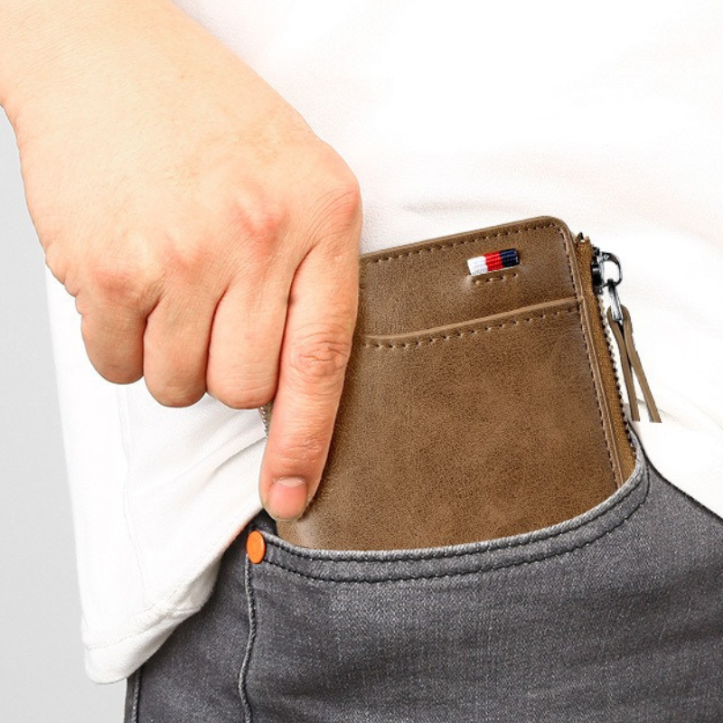 WalletPro Men’s Genuine Leather RFID Anti-Theft Wallet Premium Edition For Everyday Use | Lersk