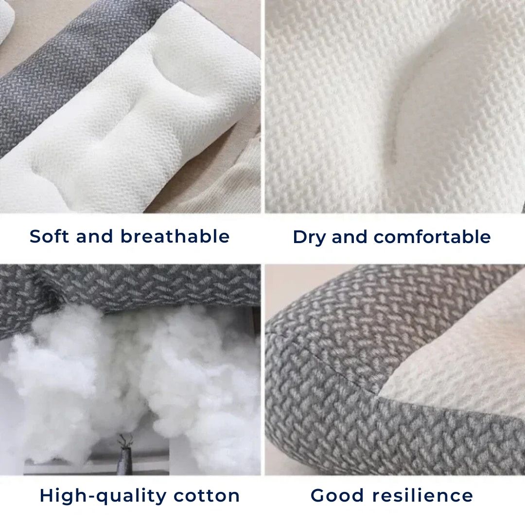 SomniEase Orthopedic Neck Pillow For All Sleep Positions | Lersk