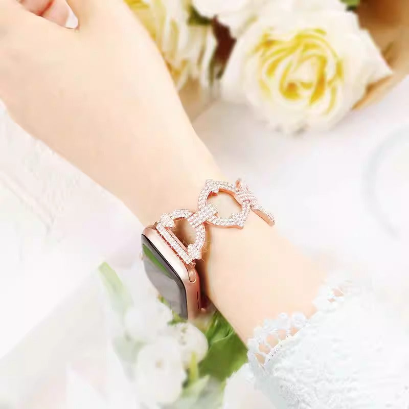 Bracciale Diamante Radiante per Apple Watch | Lersk