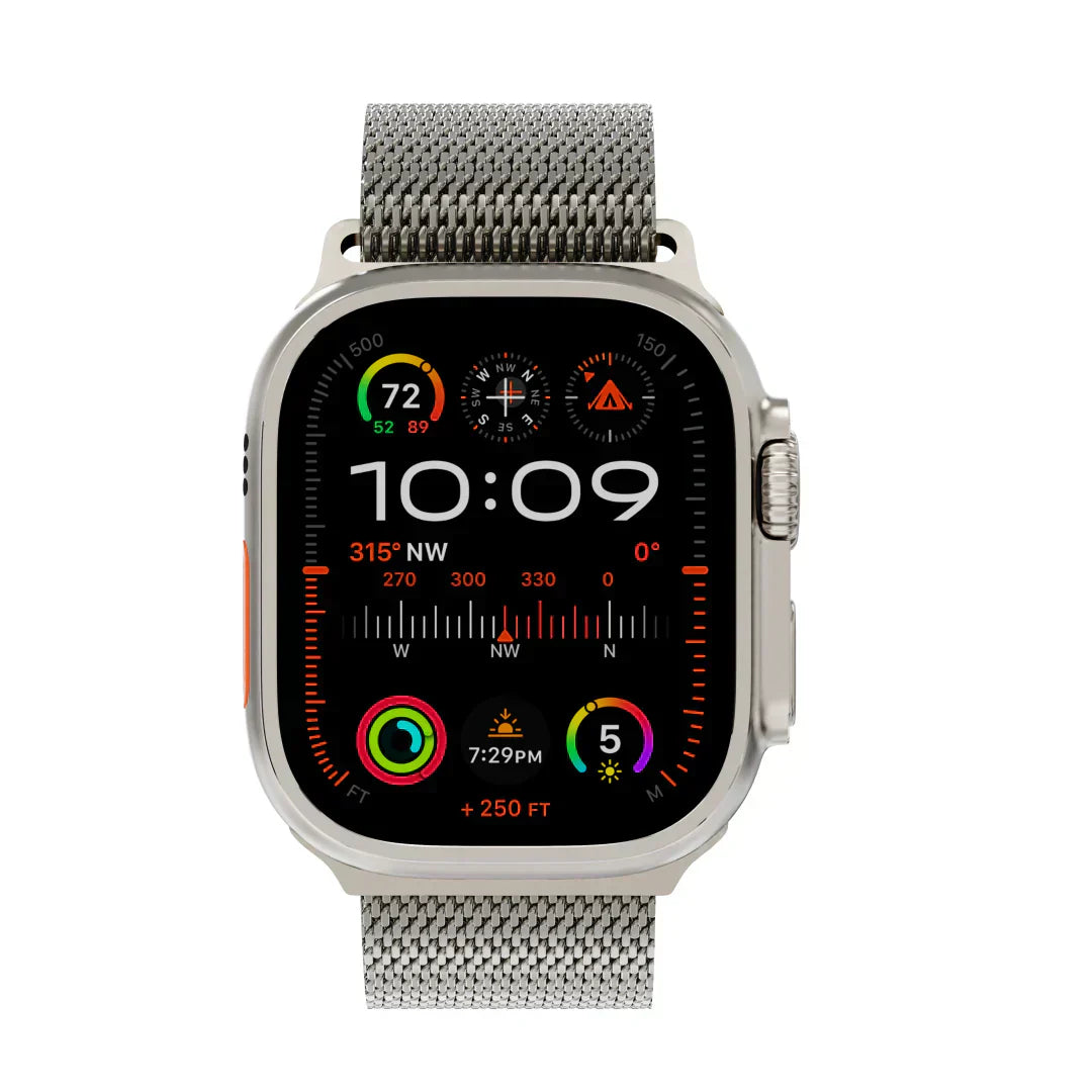 NovaThread Titanium Milanese Loop Band for Apple Watch | Lersk