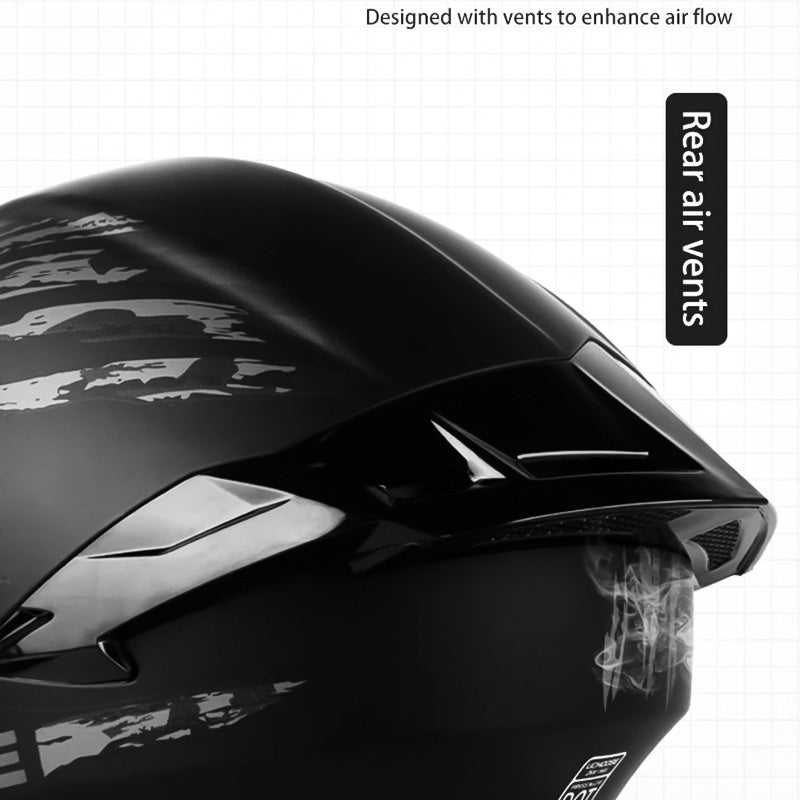 Casque FlipGuard à double lentille pour motards homologué DOT | Lersk