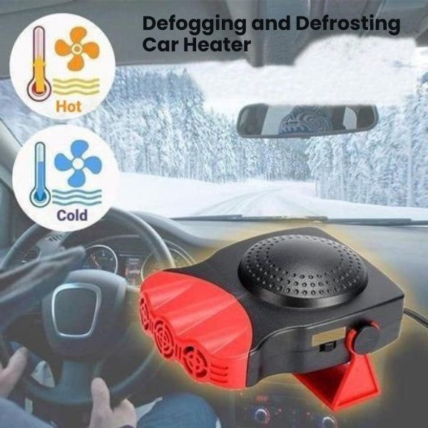 ThermaWave 12V Car Heater | Plug-In Defogger & Defroster | Lersk