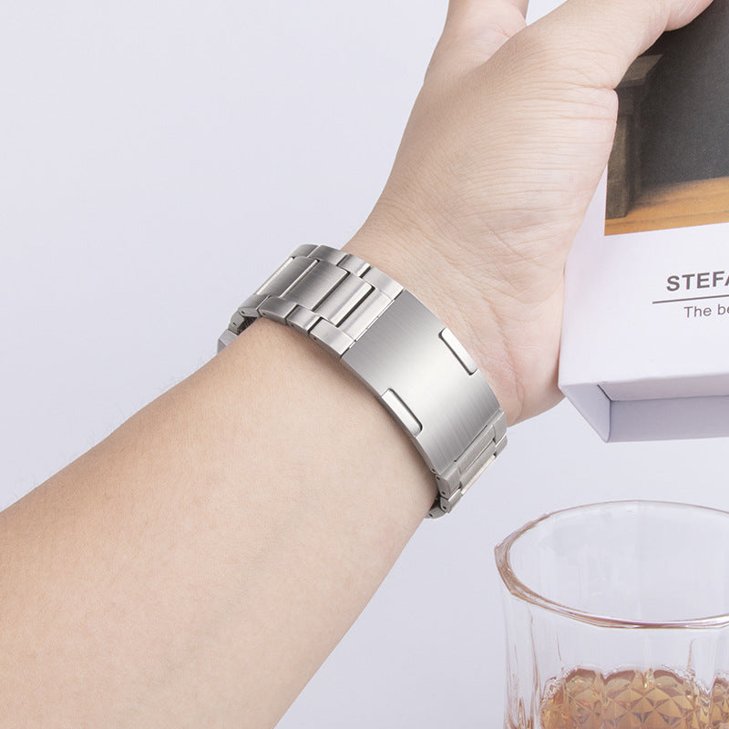 Toria Pure Titanium Band for Samsung Watch Ultra | Lersk