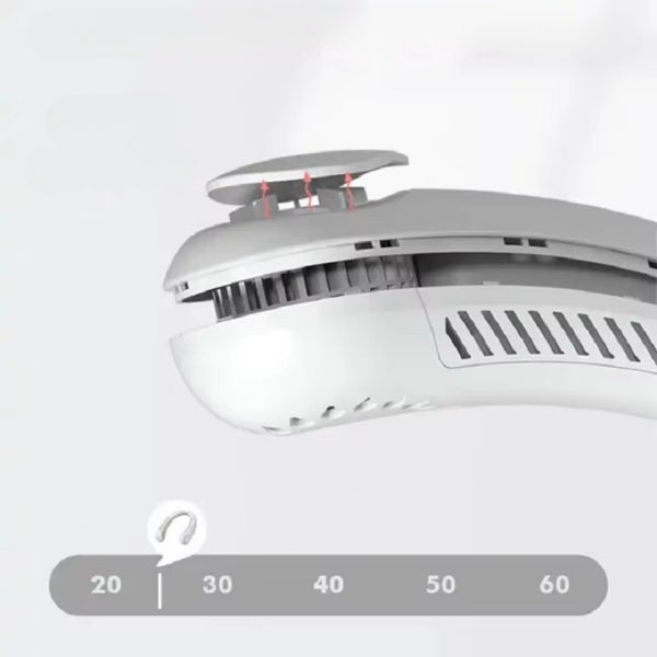 Portable Neck Fan By BreezeLoop With Long Battery Life | Lersk
