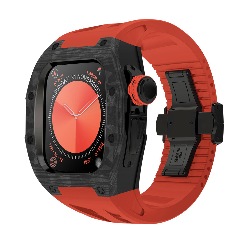 Zestaw do modernizacji NovaCarb S10 Titanium Apple Watch z włókna węglowego | Lersk