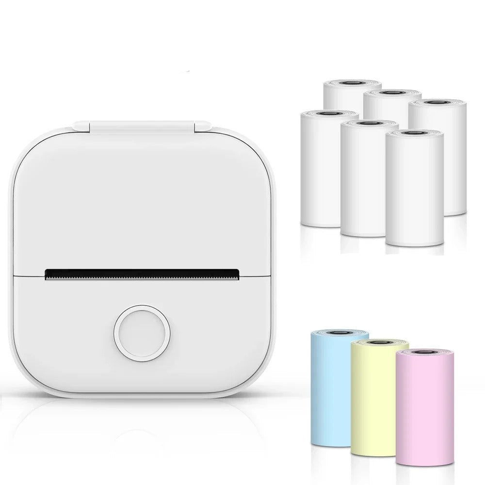 Stampante portatile mini Bluetooth senza inchiostro per stampa foto istantanea da smartphone | Lersk